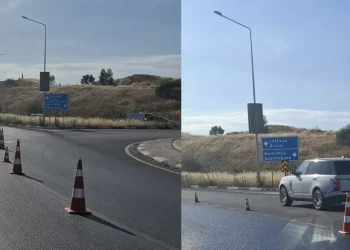 Polisten uyarı: Yola yağ dökülmesi nedeniyle trafik akışında kontrollü düzenleme yapıldı