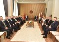 Öztürkler, DEİK Türkiye-KKTC İş Konseyi Başkanı ve beraberindeki heyeti kabul etti