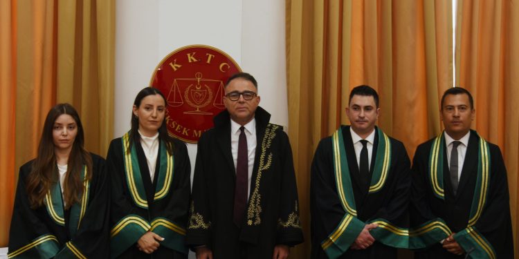 Yeni atanan yargıçlar yemin ederek göreve başladı