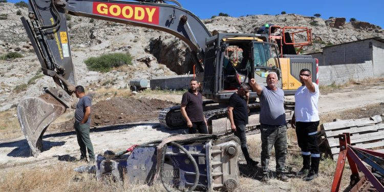 İskele’ye bağlı ova yollarında iyileştirme çalışmaları başladı