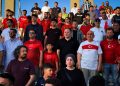 Öztürkler, Türkiye A Milli Futbol Takımı maçını Millet Bahçesi’nde izledi