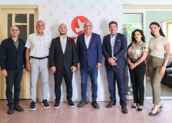 TAM Parti heyeti, Toplumcu Demokrasi Partisi’ni ziyaret etti