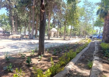 Girne Belediyesi’nden Baldöken Osmanlı Mezarlığı’na peyzaj düzenlemesi