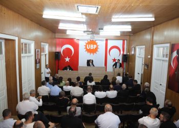 UBP Genel Başkanı Üstel, belediye başkan adaylarını açıkladı