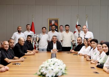 Cumhurbaşkanı Tufan Erhürman, Gençlik Gücü Türk Spor Kulübü’nü kabul etti
