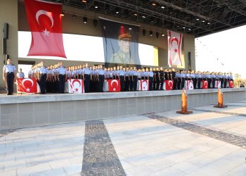 175 polis ve 25 itfaiye memuru yemin ederek göreve başladı