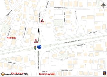 Atatürk Caddesi’nde kavşak düzenlemelerine cumartesi başlanıyor