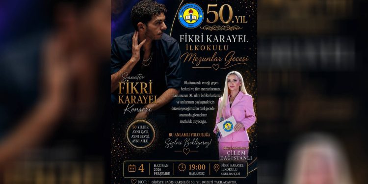 Fikri Karayel İlkokulu’nda 50. yıl coşkusu