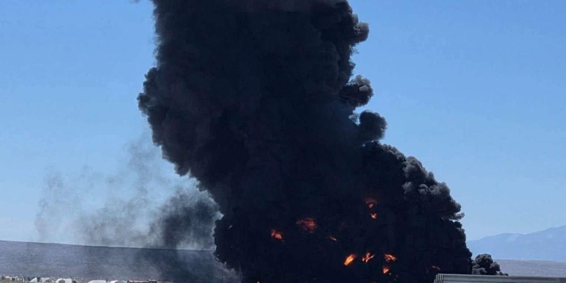 ABD Hava Kuvvetlerine ait B-52 Stratofortress uçağı düştü