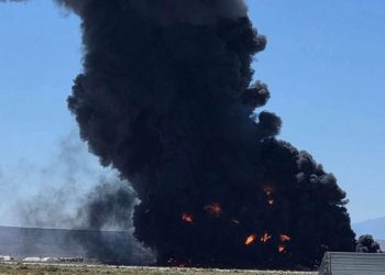 ABD Hava Kuvvetlerine ait B-52 Stratofortress uçağı düştü