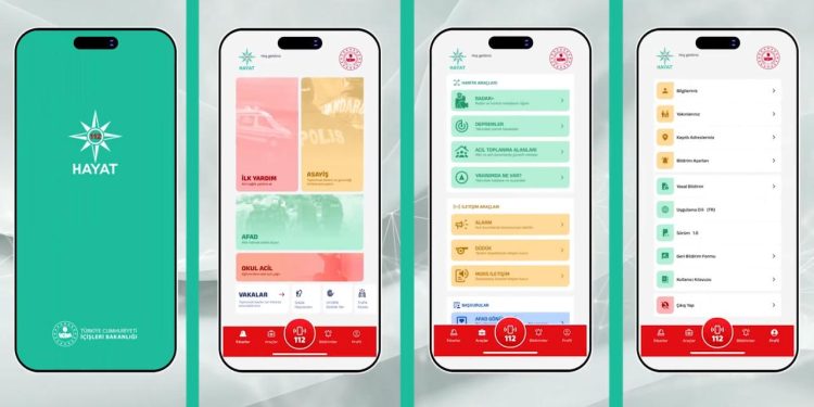 HAYAT 112 Acil Mobil Uygulaması 600 binden fazla indirme sayısına ulaştı