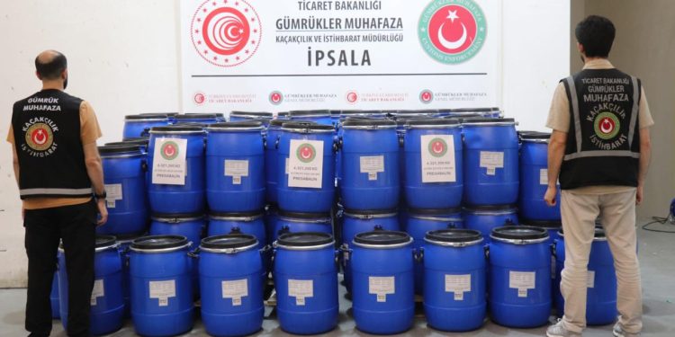 Gümrüklerde 36 ton uyuşturucu ele geçirildi