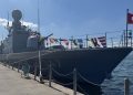 Kocaeli’de TCG Fırtına hücumbotu ziyarete açıldı