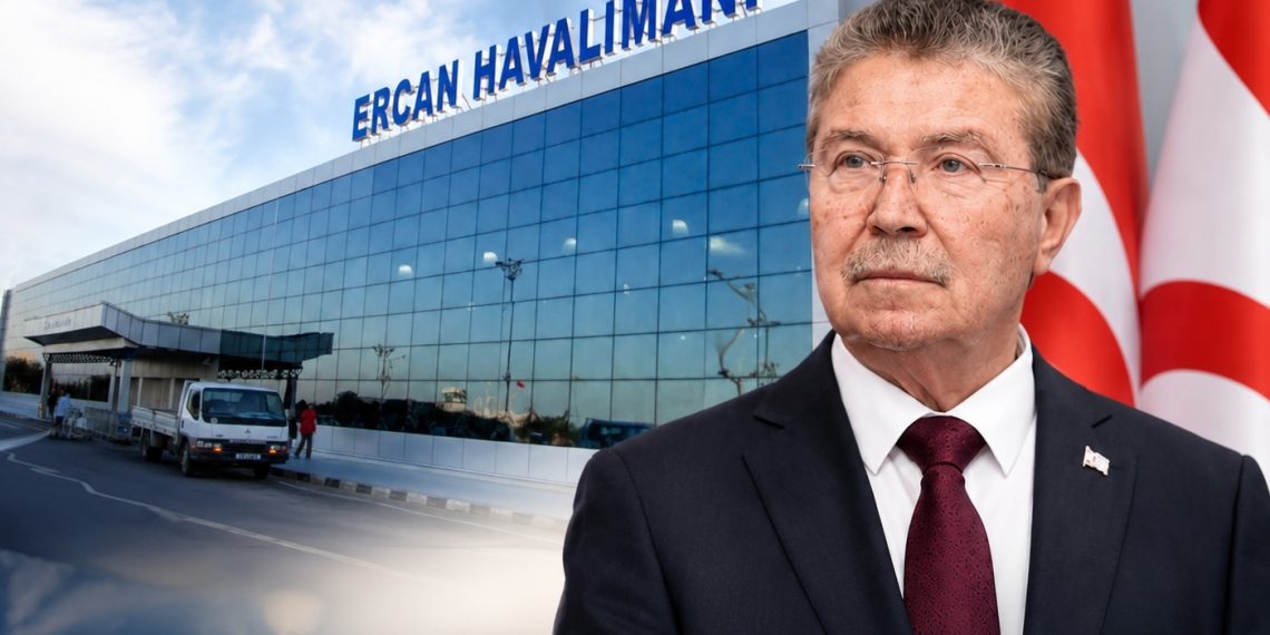 Üstel:Ercan KKTC’nin uluslararası havalimanıdır, öyle kalacaktır