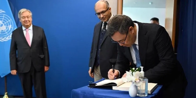 Arıklı’dan BM Geçici Güvenlik Konseyi üyesi olan Kırgızistan’a tebrik mesajı