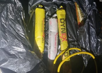 Adana’da bir kamyonette 4 patlayıcı ve 1 tüfek ele geçirildi