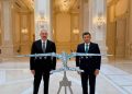 Aliyev, Baykar Yönetim Kurulu Başkanı Bayraktar’ı kabul etti