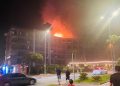 Antalya’da otel yangını