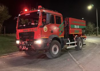 Eskişehir’de TEI yerleşkesinde yangın
