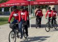 Görme engelliler, 15 Temmuz şehitleri için Ankara’ya pedal çeviriyor