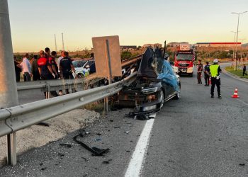 Kayseri’de düğün konvoyunda kaza: 1 kişi öldü, 4 kişi yaralandı