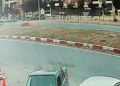 Yayalara çarpan otomobil site bahçesine devrildi: 1’i ağır 3 yaralı