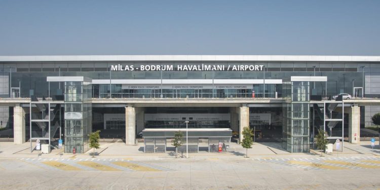 Milas-Bodrum Havalimanı haziran ayında 578 bin yolcuya hizmet verdi