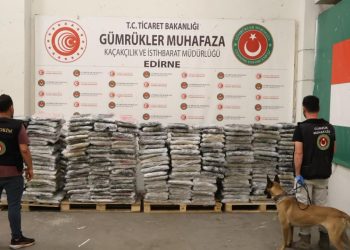 Kapıkule’de 1,2 ton uyuşturucu ele geçirildi