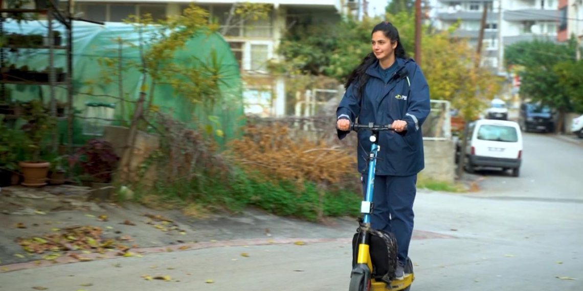 PTT’nin elektrikli skuterleri 312 bin litre yakıt tasarrufu sağladı