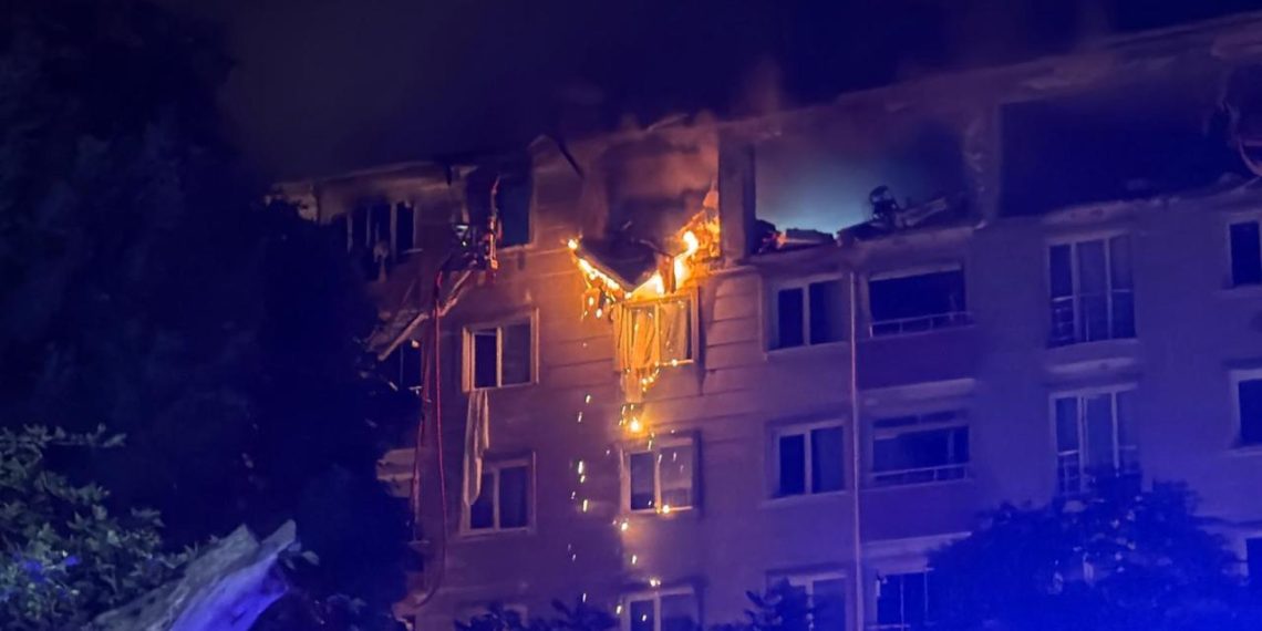 Tekirdağ’da bir apartmanda patlama: 1 kişi öldü
