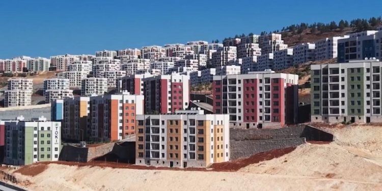 Kilis’teki afet konutlarının görüntüleri paylaşıldı