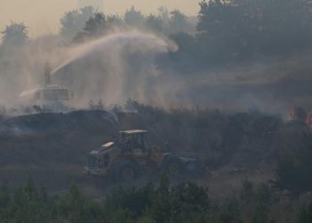 Çanakkale’de orman yangını