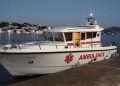 Yunanistan’da rahatsızlanan çocuk deniz ambulansıyla Bodrum’a getirildi