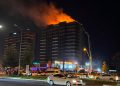 Diyarbakır’da bir plazada yangın çıktı