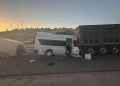 Malatya’da tarım işçilerini taşıyan minibüs tıra çarptı: 18 yaralı