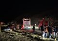 Yolcu otobüsü ile SUV tipi araç çarpıştı: 1’i ağır 7 yaralı