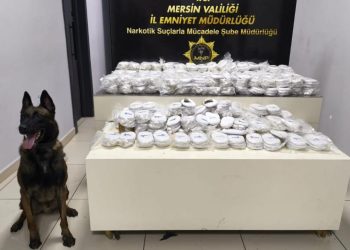 Mersin’de uyuşturucu operasyonu: 3 kilo 490 gram kokain ele