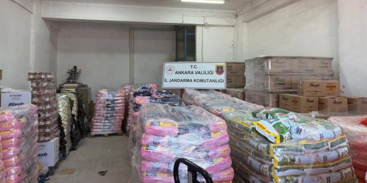 Ankara GİMAT’ta 37 ton sahte deterjan ve kozmetik ürün yakalandı