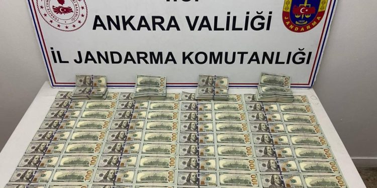 Ankara’da dev sahte para operasyonu: 80 bin dolar ele geçirildi