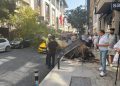 Şişli’de ağaç devrildi: Yol trafiğe kapandı