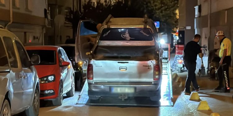 ‘Dur’ ihtarına uymayan sürücüye 550 bin lira ceza kesildi