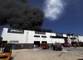 Mersin’de fabrika yangını