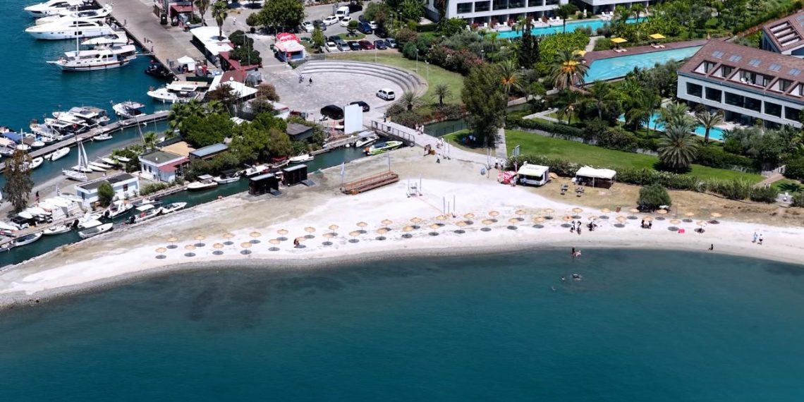 Sıfır Atık konseptli ücretsiz plajlara Göcek de eklendi