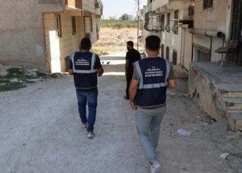 Şanlıurfa’daki depremin ardından hasar tespit çalışmaları sürüyor