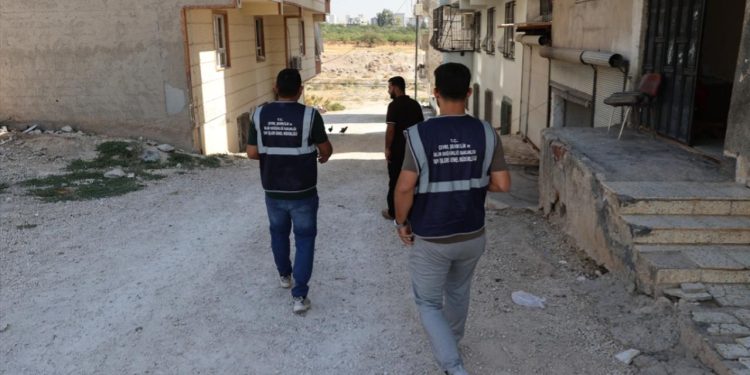 Şanlıurfa’daki depremin ardından hasar tespit çalışmaları sürüyor
