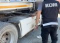 Iğdır’da tır dorsesinde 9 ton kaçak akaryakıt bulundu