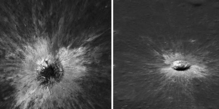 NASA uzay aracı Ay’da devasa yeni bir krater keşfetti