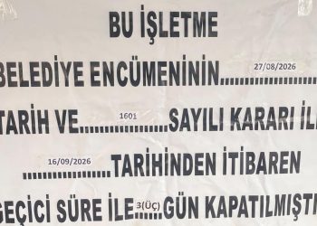Tarihi geçmiş ürün satan market mühürlendi