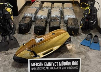 Mersin Limanı’nda 350 kilo uyuşturucu madde ele geçirildi