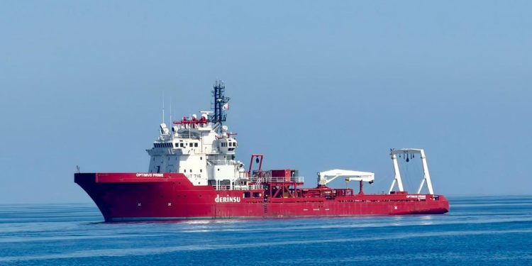 KKTC’de batan geminin enkazında arama çalışmalarına Türkiye’den bir gemi daha